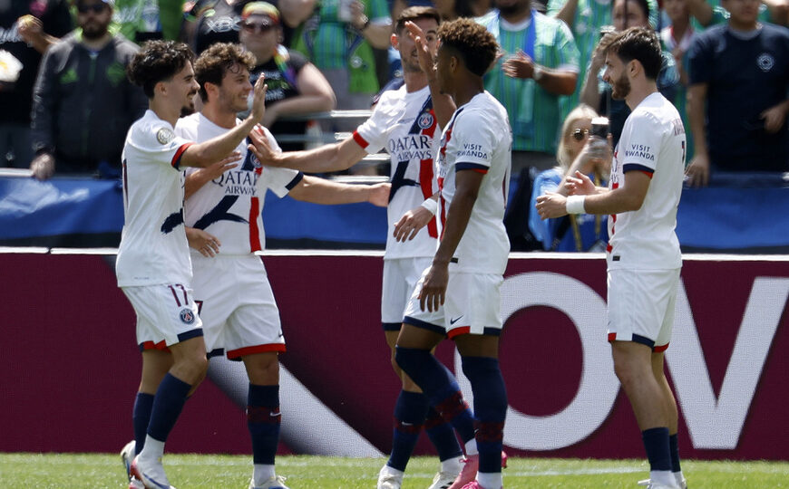 Mundial de Clubes: el PSG ganó y clasificó primero en el Grupo B  | Victoria ante el ya eliminado Seattle Sounders