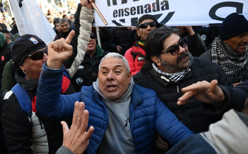 Jubilados en lucha: una nueva marcha al Congreso | En medio de un fuerte operativo de seguridad