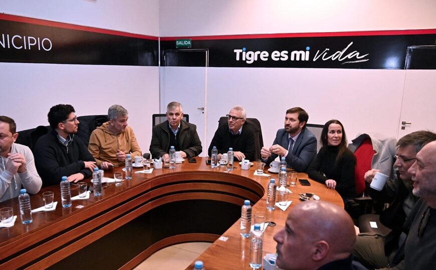 Tigre: Julio Zamora recibió a intendentes de la Provincia de Buenos Aires para intercambiar experiencias en materia de seguridad 