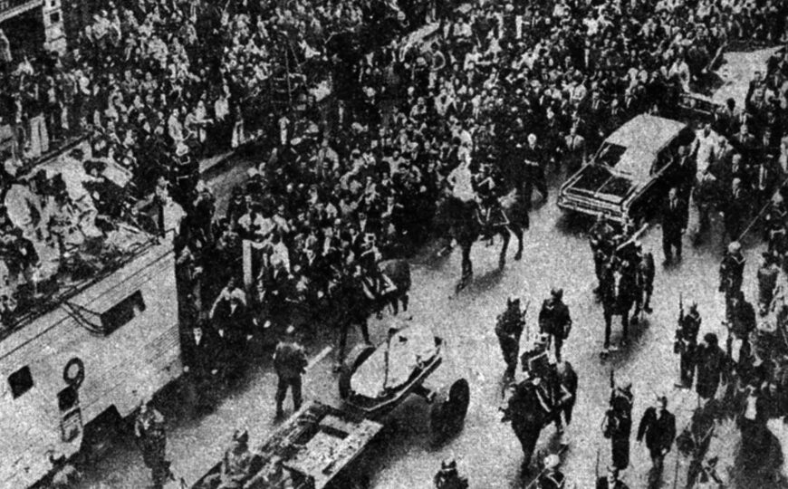 El duelo que consolidó al fotoperiodismo argentino | La muerte de Perón