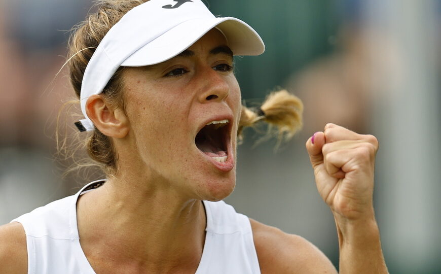 Solana Sierra sigue haciendo historia en Wimbledon: pasó a octavos de final